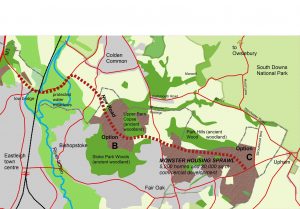 Eastleigh planned housing development