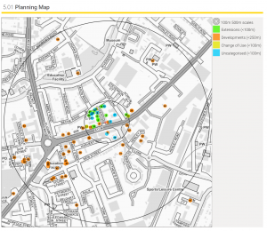 Godesdone Road Cambridge planning applications map future climate info premium plus planning report