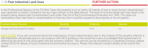 Gogesdon Road Future Climate info Premium Plus Planning Report further action on land contamination fuel tanks