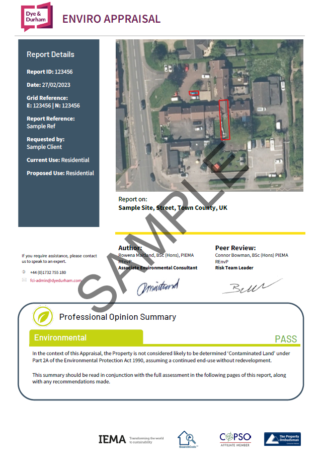FCI Enviro Appraisal